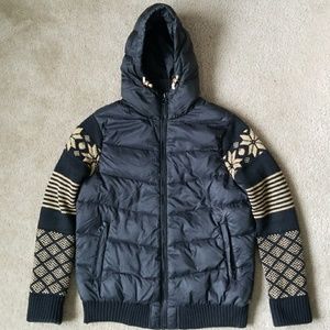 Mens Scotch Soda hybrid Jacket sweater